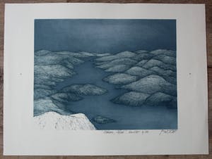 Fred Koot - Kleuren litho: Pakhara Nepal kopen? Bied vanaf 55!