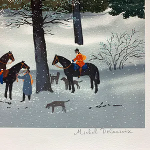 Michel Delacroix - La Chasse d'Hiver kopen? Bied vanaf 45!