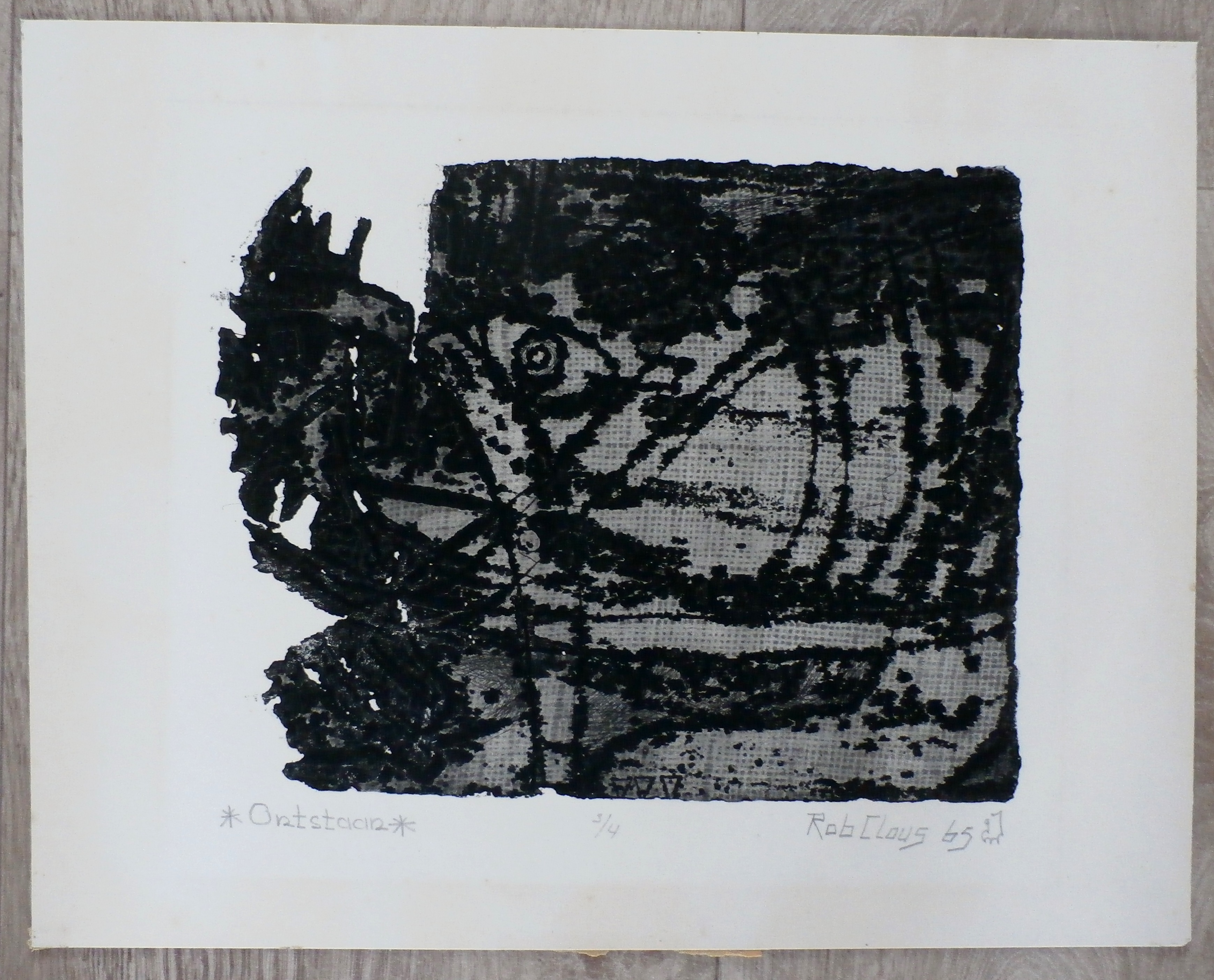 Rob Clous - ets: ontstaan - 1965 kopen? Bied vanaf 20!