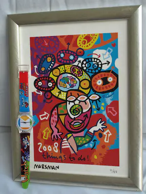 Jean Paul Marsman - Zeefdruk & Horloge , Things to do & Watch me! – 2007 kopen? Bied vanaf 1!