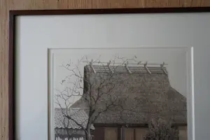 Ryohei Tanaka - A thatch-roofed farmhouse in the winter kopen? Bied vanaf 175!