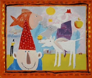 Wouter Stips - Kleurenzeefdruk A GOOD CONVERSATION Handgesigneerd. kopen? Bied vanaf 145!