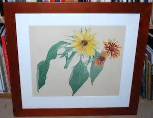 Jan Voerman (jr.) - aquarel bloemen 1929 - ingelijst kopen? Bied vanaf 120!