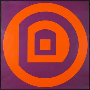 Niet of onleesbaar gesigneerd - Zeefdruk, Abstract geometrisch kopen? Bied vanaf 1!