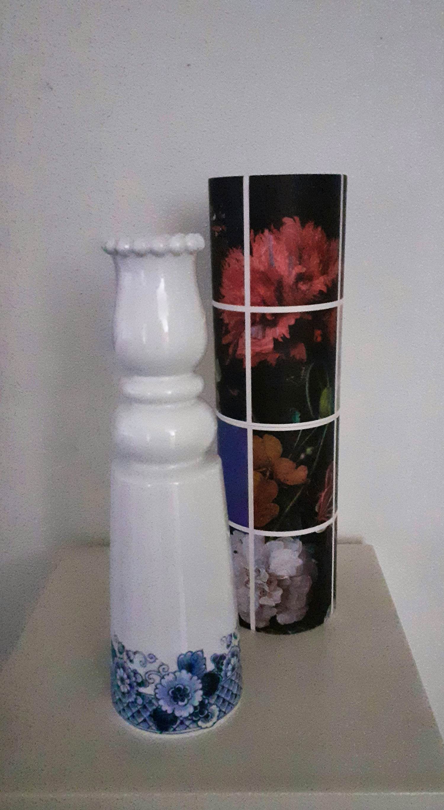 Marcel Wanders - Porseleinen vaas met parelrand en Delfts blauw decor kopen? Bied vanaf 40!
