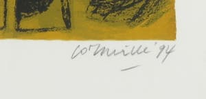 Corneille - Zeefdruk, Fêtes - Ingelijst kopen? Bied vanaf 1!