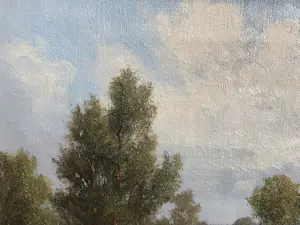 Willem Jacobus Alberts - Landschap in de Achterhoek. kopen? Bied vanaf 200!
