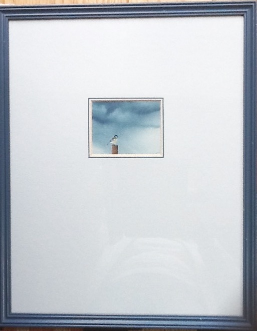 Anja Middelkoop - Geschilderd Koolmeesje,gesigneerd en ingelijst kopen? Bied vanaf 35!