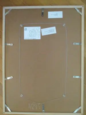 Ellen Meuwese - Mooi ingelijste grote monoprint OPRUIMING kopen? Bied vanaf 25!