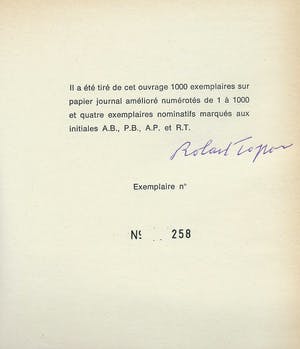 Roland Topor - Les photographie conceptuelles d'Erwahn Ehrlich (pseud. v Topor) kopen? Bied vanaf 50!