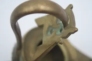 Niet of onleesbaar gesigneerd - Antieke Bronzen Diya Offer Olielamp (20e eeuw kopen? Bied vanaf 1!