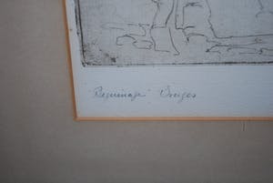 Thomas Bonar Lyon - Begijnhof Brugge - ets kopen? Bied vanaf 65!