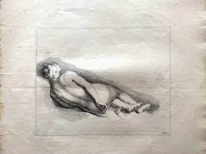 Abraham Bloemaert - Liggend Naakt kopen? Bied vanaf 49!