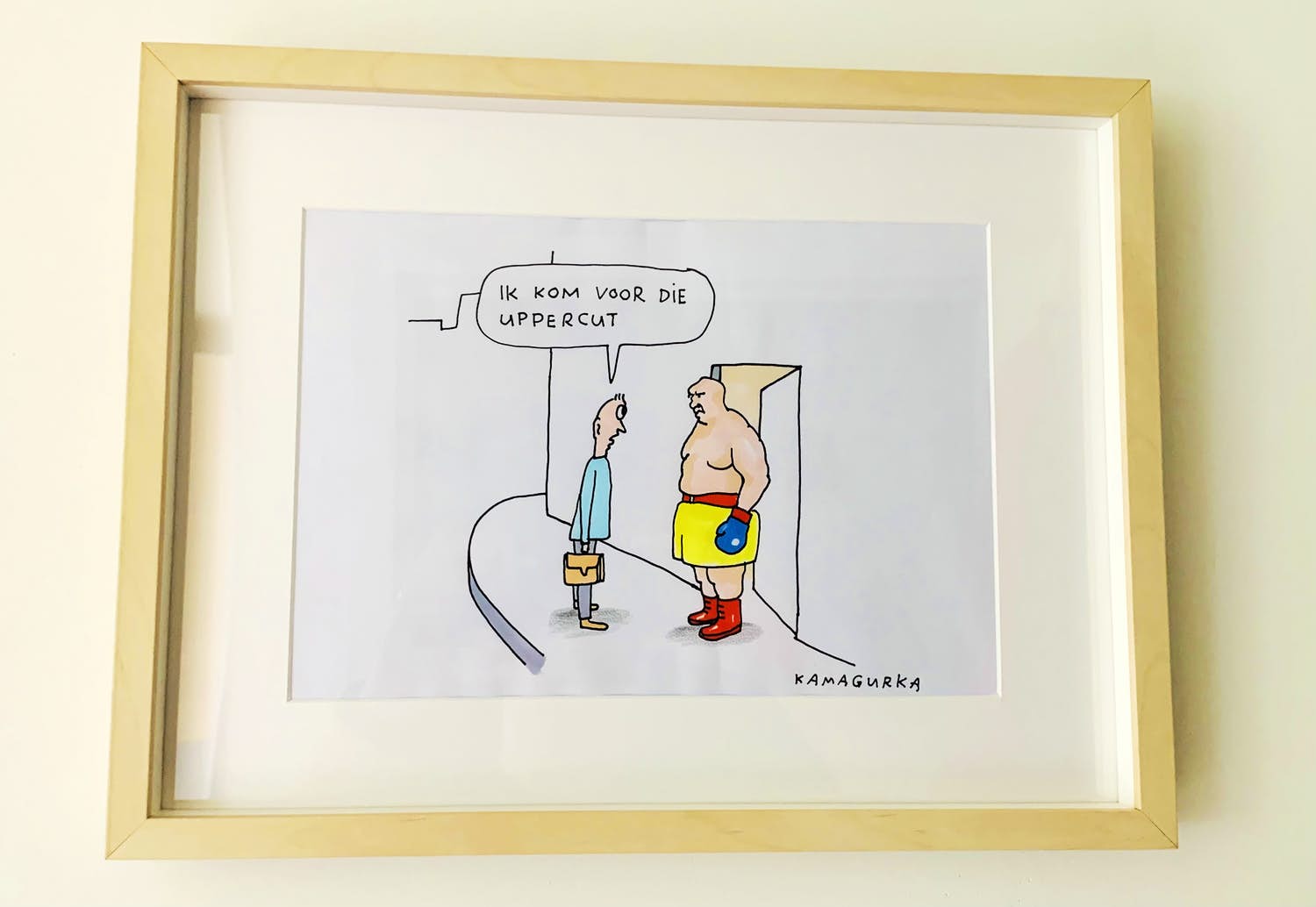Kamagurka - Uppercut verkocht voor € 299!