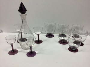 Willem Rozendaal - Logos glazen plus / Narsiskos karaf kopen? Bied vanaf 1!