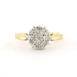 Acheter18k bicolour gouden ring met briljant geslepen diamant tot. 0.50ct? Enchérissez de 410!