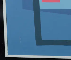 Eefje Bettman - Acryl op doek, Abstract-geometrische voorstelling - Ingelijst kopen? Bied vanaf 50!