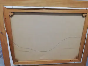 Niet of onleesbaar gesigneerd - Bijzonder fraai landschap gedetailleerd origineel kopen? Bied vanaf 1!