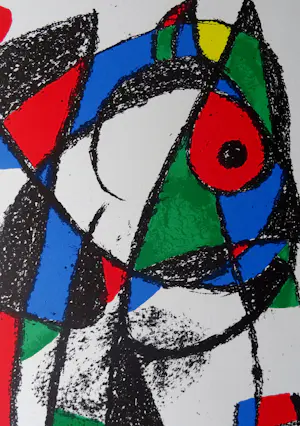 Joan Miro - Le Chat Coquin - 1975 - Litografía original I (band II) - Mourlot 1037 kopen? Bied vanaf 149!