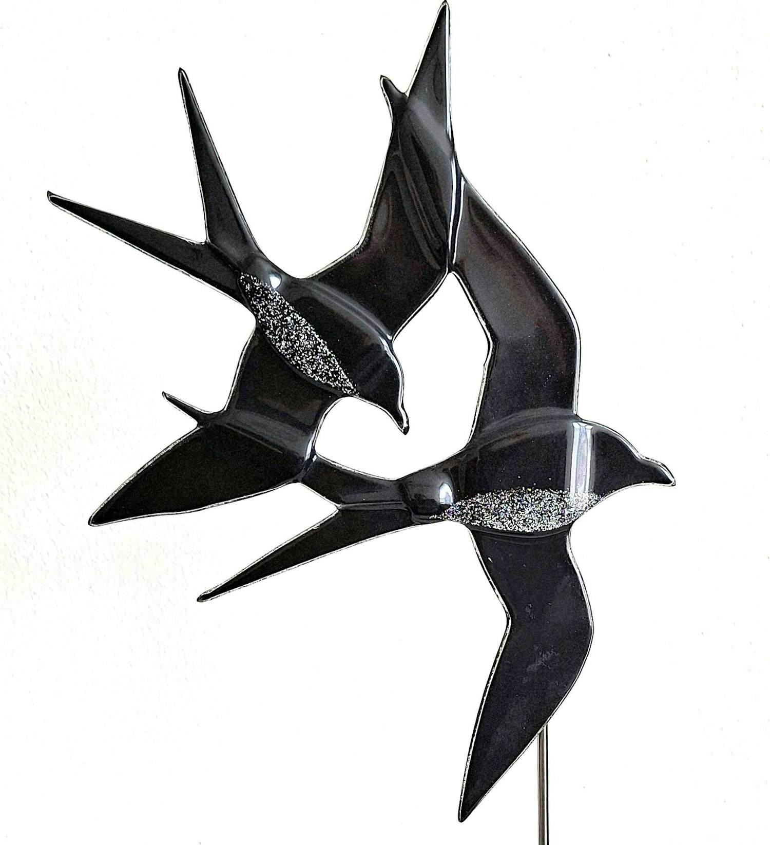 Onbekend - 'In vogelvlucht', glaskunst kopen? Bied vanaf 20!