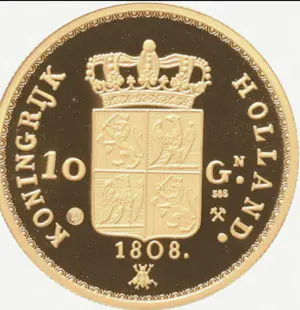 Goud - 14 karaat 10 gulden munt 1808 Napoleon kopen? Bied vanaf 150!