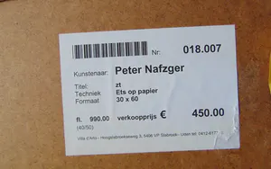 Peter Nafzger - Zonder titel kopen? Bied vanaf 85!