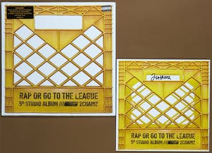 2 Chainz - Album Rap or go to the league met gesigneerde zeefdruk - Ingelijst kopen? Bied vanaf 1!