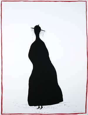 Henk Visch - Zeefdruk, Zeg het, zeg het niet verkocht voor € 80!