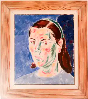 Hubert van Hille - Portret van een jonge vrouw verkauft für € 850!