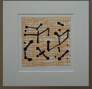 Marijke Verhoef - Onderweg - lithografie - in passpartout kopen? Bied vanaf 1!