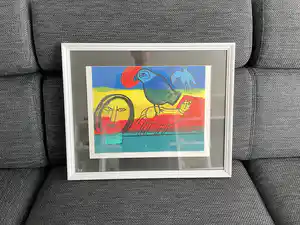 Corneille - Complicite, kleurrijke zeefdruk verkocht voor € 160!