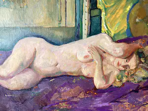 Theo Beerendonk - Liggend naakt met kan kopen? Bied vanaf 1900!