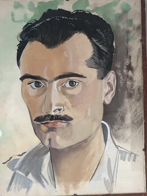 Niet of onleesbaar gesigneerd - Portret van een jonge man kopen? Bied vanaf 1!