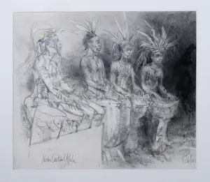 Piet Klaasse - Litho, Lot van 7 werken - Ingelijst kaufen? Bieten Sie von 100!