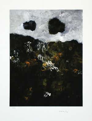 Armando - Handgesigneerde giclee: Landschap verkocht voor € 59!