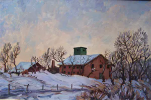 Jan Dekker - Winter in Bakkum kopen? Bied vanaf 70!