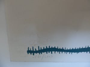 Evelyn Jansen - Zeefdruk. Titel, "Innen Leben". kopen? Bied vanaf 25!