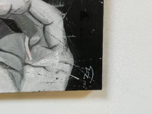 Niet of onleesbaar gesigneerd - Bob Marley (king of the Reggae) kopen? Bied vanaf 10!