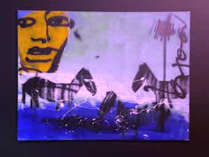 Herman Brood - Blue Horses verkocht voor € 3300!