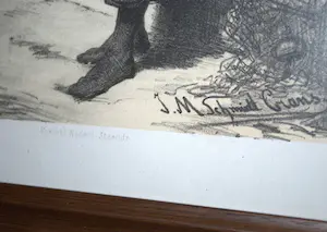 François Nicolas Auguste Feyen-Perrin - ets- Bretonse vissersmeisjes 1880 + 2 litho's Scheveningen kopen? Bied vanaf 40!