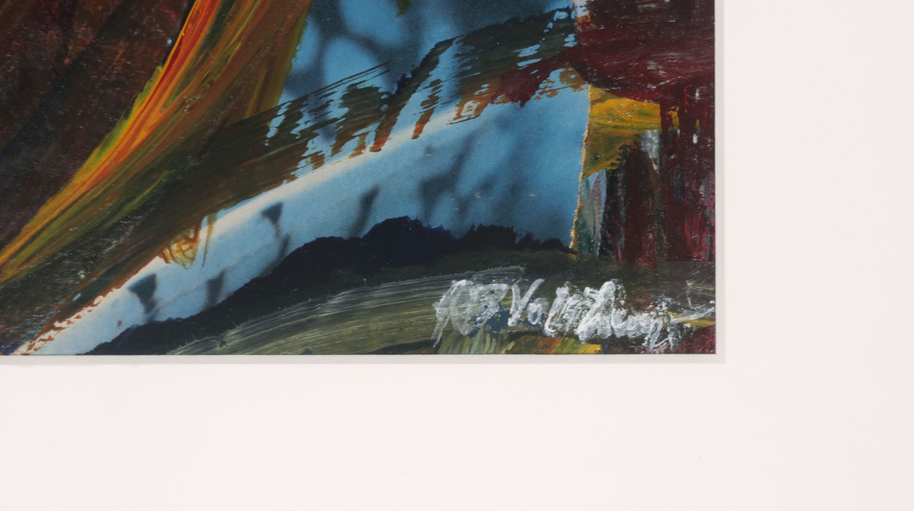 Betty Velthuys - Acryl op papier, Zonder titel kopen? Bied vanaf 20!