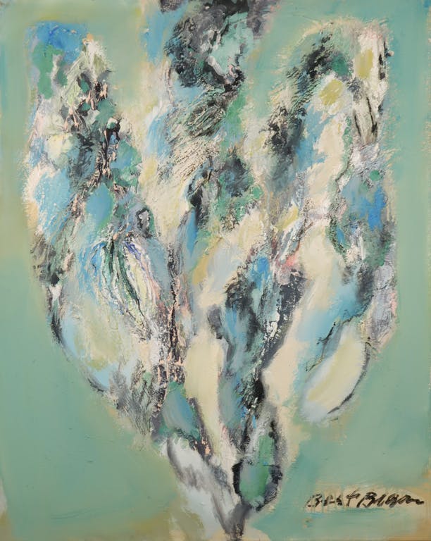 Bert Braam - Bert Braam: Acryl op doek, Plantaardig kopen? Bied vanaf 120!