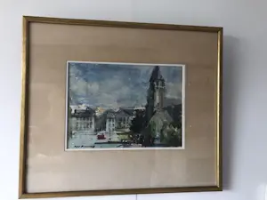 Kees Verwey - Stadsgezicht äanblik op stad" kopen? Bied vanaf 325!