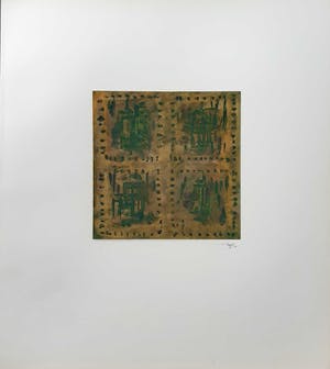 Ton Pape - Gouache - Geometrisch Abstract nr 229 kopen? Bied vanaf 35!