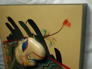 Joop Jongbloed - Gemengde techniek , Bellen blazen – 60 x 60 cm – 1981 kopen? Bied vanaf 150!