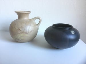 Ruscha - Twee vazen kopen? Bied vanaf 15!