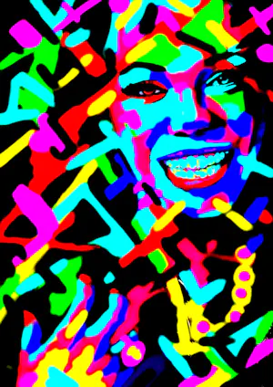 Peter Klashorst - Pop Art XXL (set van 4 stuks) - Laatste beschikbare set kopen? Bied vanaf 49!