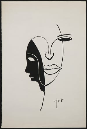 Niet of onleesbaar gesigneerd - Lot van drie werken in gemengde techniek kopen? Bied vanaf 1!