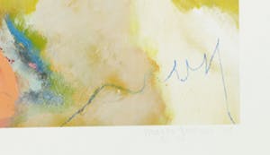 Marja Jansen - Pigmentdruk (handbewerkt), Abstracte compositie kopen? Bied vanaf 1!