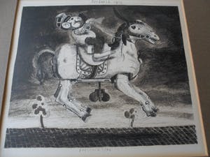 Herman Berserik - Ets : Speelgoed Ruiter uit 1976 kopen? Bied vanaf 60!